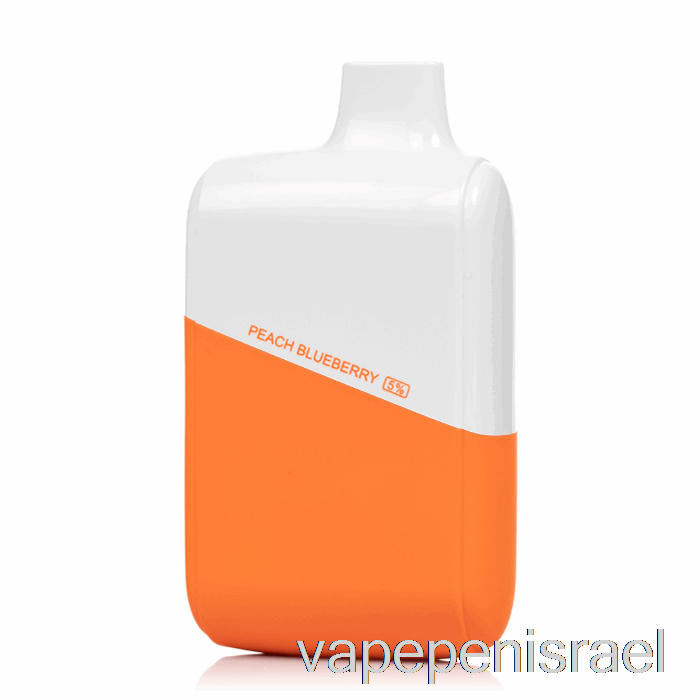 חד פעמי Vape Israel Ijoy Bar Ic8000 אוכמניות אפרסק חד פעמיות